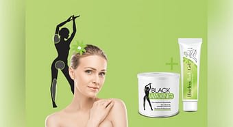 Oferta de depilación BLACKWAXING + HAIRLESSBODY GEL: La combinación ideal para una piel siempre suave